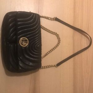 Henry Bendel N.7 quilted leather purse.